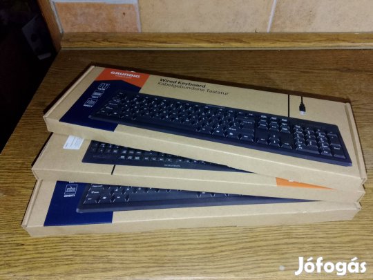 Grundig pc billentyűzet új original 3 db egyben