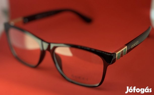 Gucci GG 8081 Fekete optikai szemüvegkeret (Új, demo lencsével)