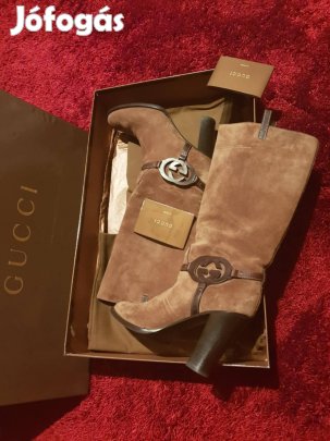 Gucci bőr csizma 