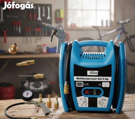 Güde 180/8 Airpower Kompresszor tartozekokkal