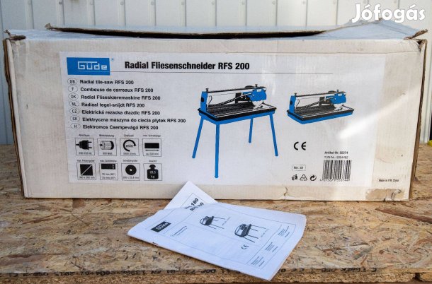 Güde Elektromos csempevágó