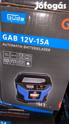 Güde GAB 12 V 15 A Boost akkumulátortöltő 