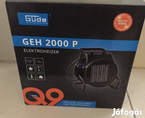 Güde GEH 2000 P 85122 Elektromos fűtő 2000W