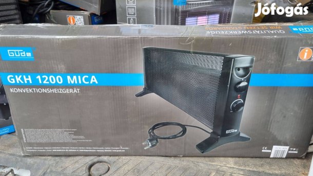 Güde GKH 1200 MICA hősugárzó, konvekciós fűtőtest 1,2kW, garis