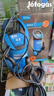 Güde GS4001 szennyvízszivattyú, 400W-os merülő búvárszivattyú, garis