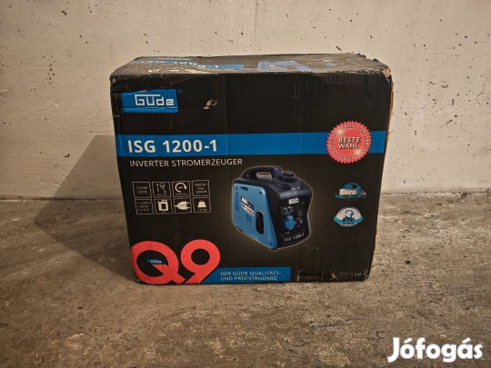 Güde ISG 1200-1 inverteres aggregátor, áramfejlesztő