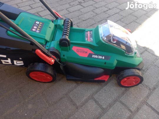 Güde Li-Ion akkumulátoros fűnyíró 20V "kefe nélküli" 330/20-8