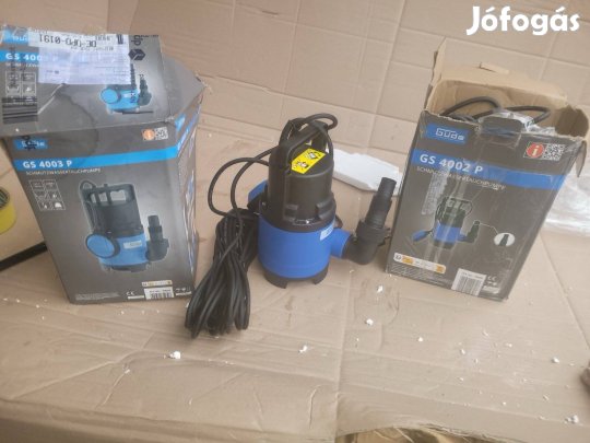 Güde gs 4002 p szennyvíz szivattyú