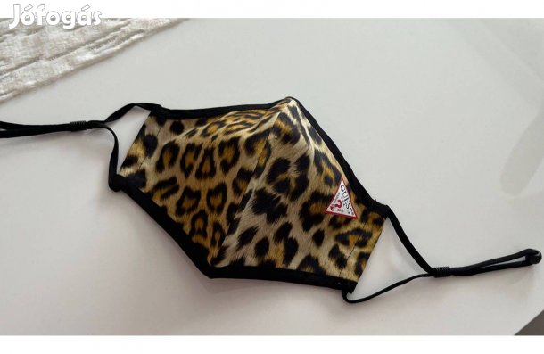 Guess Jeans kollekció mintás pamut anyagú szájmaszk új