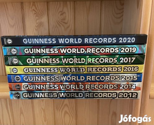 Guinness world records könyvek
