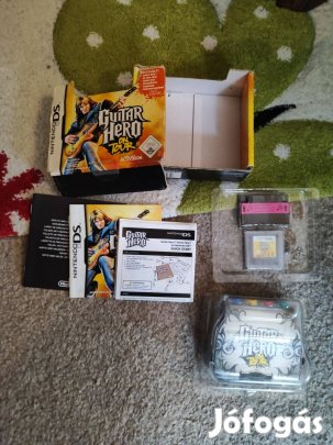 Guitar hero on tour ds játék, dobozos, kiegészítő