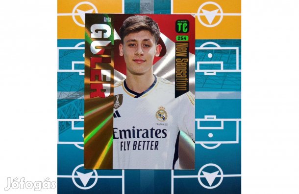 Güler (Real Madrid) New Sensation Top Class 2024 kártya