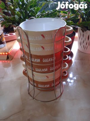 Gulyás tál 6 részes készlet eladó