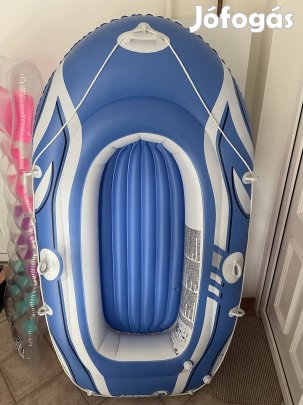 Gumi csónak, evezővel