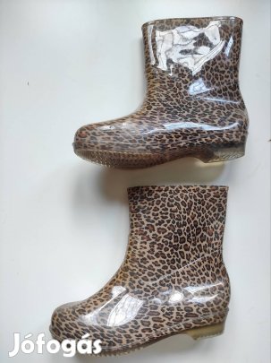 Gumicsizma, leopárd mintás