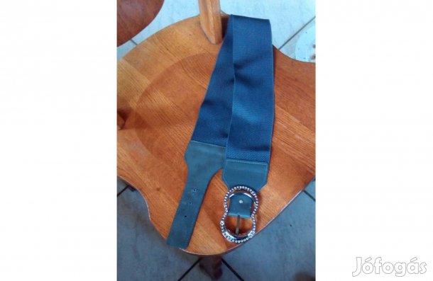 Gumis széles öv 110 cm + - sötét szürke - Újszerű