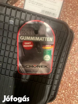 Gumiszőnyeg méretpontos VW Golf VII Sportsvan VW Tiguan VW Touran 4db-