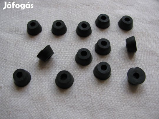 Gumitalp , gumiláb műszerdobozhoz, 11,5 x 9 x 6 mm