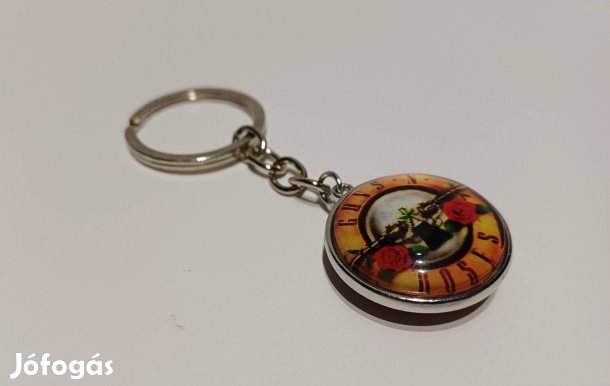 Guns N' Roses kulcstartó Új számlával