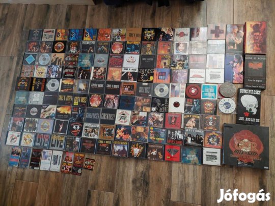 Guns n Roses cd gyűjtemény. Egyben Eladó