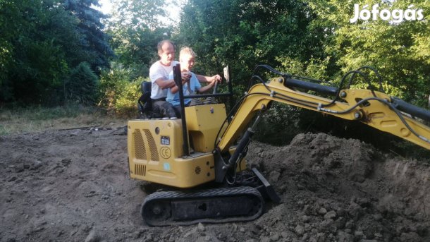 Günter Grossmann GG800 könnyűépítőipari miniárokásó_800kgos! Pest Gyál