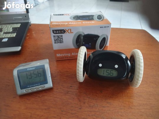 Gurulós Clocky ébresztőóra