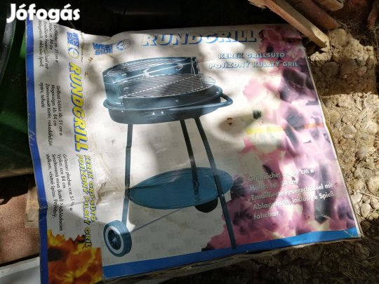 Gurulós Grillező vadonat új, olcsón eladó