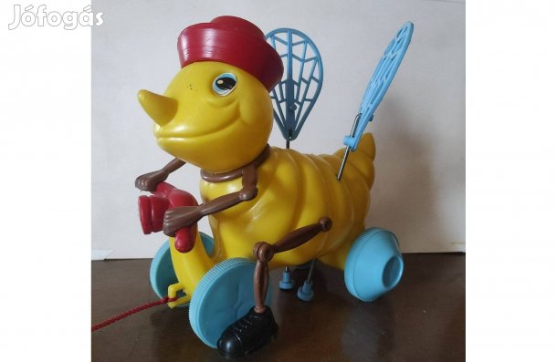 Gurulós, húzós méhecske játék