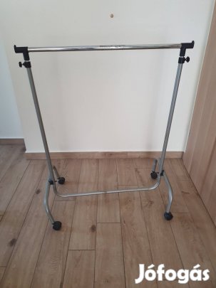 Gurulós állítható ruhaállvány IKEA