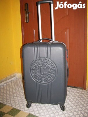 Gurulós bőrönd 63x38x25 számzár hibátlan 4 gö elegáns Lee Cooper