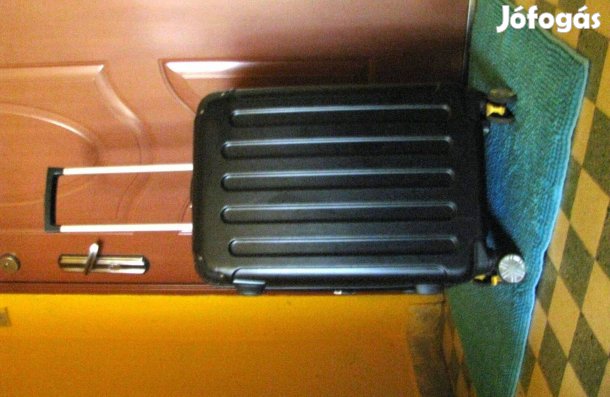 Gurulós bőrönd Abs 64x40x23 Baulo bordás hibátlan 4 görgő keményfal