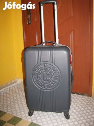 Gurulós bőrönd kemény Lee Coopr 63x38x25 számzár új elegáns