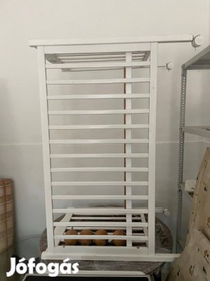 Gurulós rácsos babaágy