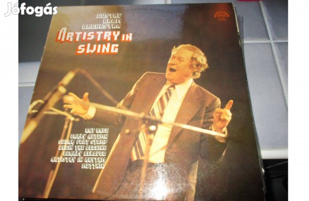 Gustav Brom orchestra Swing bakelit hanglemez eladó