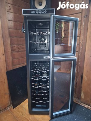 Guzzanti két zónás borhűtő eladó