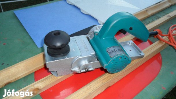 Gyalugép sík, falc kézi gyalu angol ipari fémházas új, Black&Decker