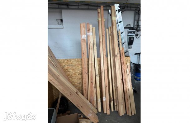 Gyalult borovi fenyő barkács lécek