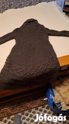 Gyapjú, kötött kardigán, kabát