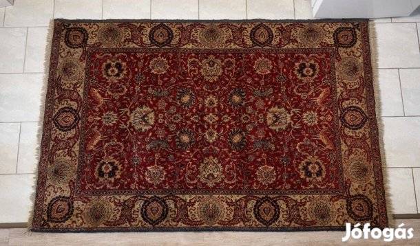 Gyapjú szőnyeg Tabriz mintával 135x215 cm