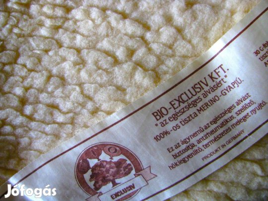 Gyapjú takaró 200x140 gyönyörű Merinói Bió Excluzív stresszoldó