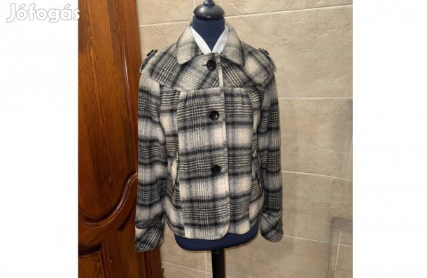 Gyapjúkeverék Amisu rövid kabát, M-L