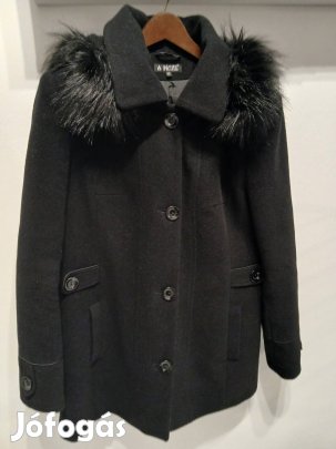 Gyapjúval, rövid átmeneti kabát 42