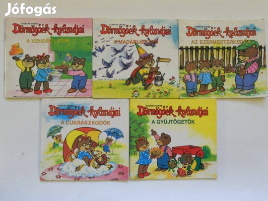 Gyárfás Endre - Dörmögőék kalandjai füzet 6db