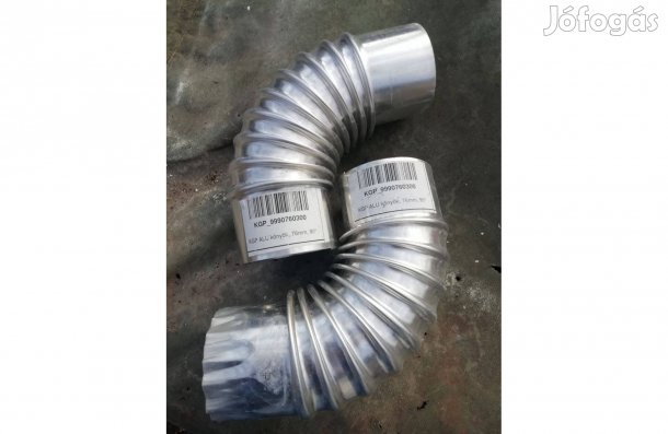 Gyári 2 db Új könyök Fég kéményes Konvektor hoz