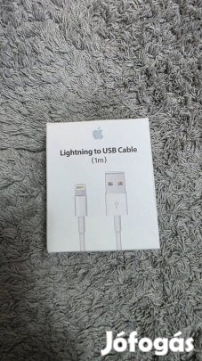Gyári Apple Lightning USB töltő és adatkábel 1M