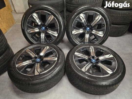 Gyári Bmw ix i20 alufelni 21 felni 5x112 téli gumi