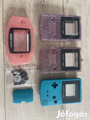 Gyári Game Boy házak a képeken látható állapotban egyben