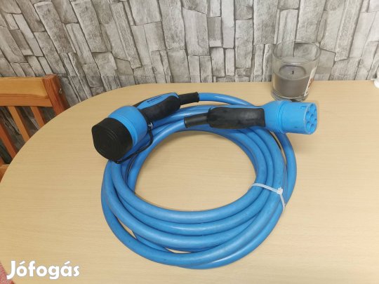 Gyári Tesla 7.5 m-es 32A 40000Ft Töltő Kábel