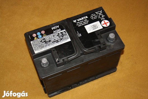 Gyári VAG 12V AGM Akkumulátor 68Ah 680A
