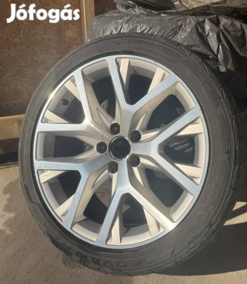 Gyári VW 18 collos 5x112 7,5J Et45 felni (Canyon) nyári gumikkal.